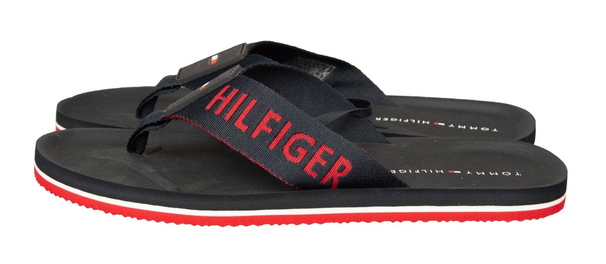 TOMMY HILFIGER Men\'s Flip Flops Sea Slipper Pool Flip Flop Beachwear Size 9 TOMMY HILFIGER JEANS men main image 2