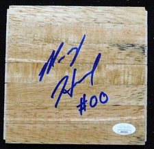 Markus Howard Denver Nuggets Signed 6x6 Floorboard JSA Authenticated