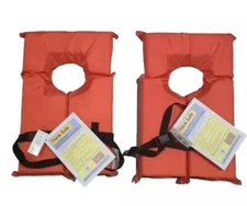 X2O 9XV702O-WM U.S. Coast Guard Approved Type II Adult Life Jacket, Orange