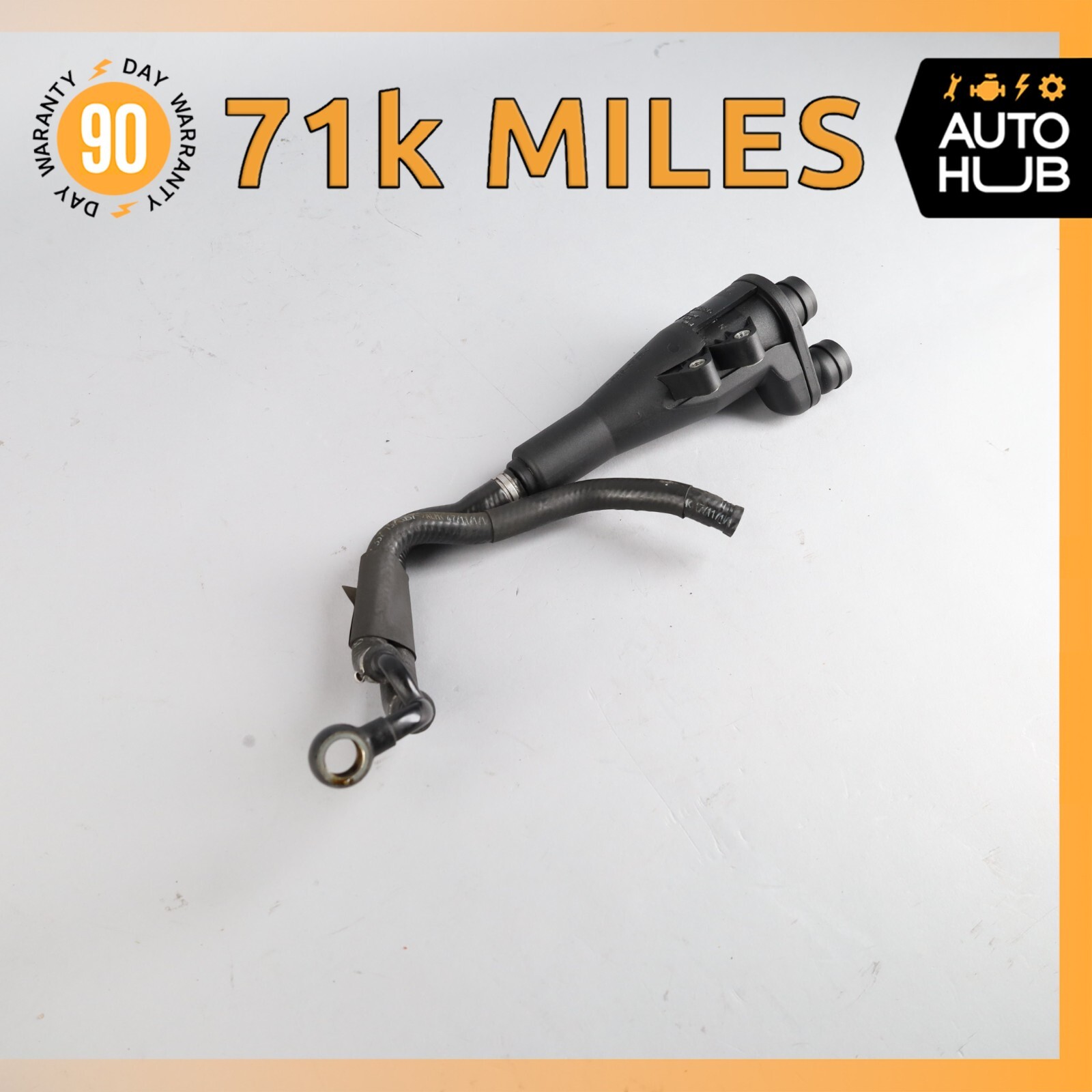 Bentley Continental GTC GT 6.0L Left Engine Oil Separator w/ Pipe OEM 71k