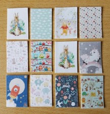 1:48th scale RUG dolls house NURSERY children Peter Rabbit Owl Rocket Bear DH17