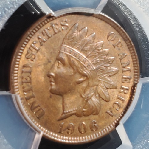 1906 Indian Head Cent PCGS MS63 BN 2223.63/46761969 Exquisite Coin Rare - Picture 7 of 10