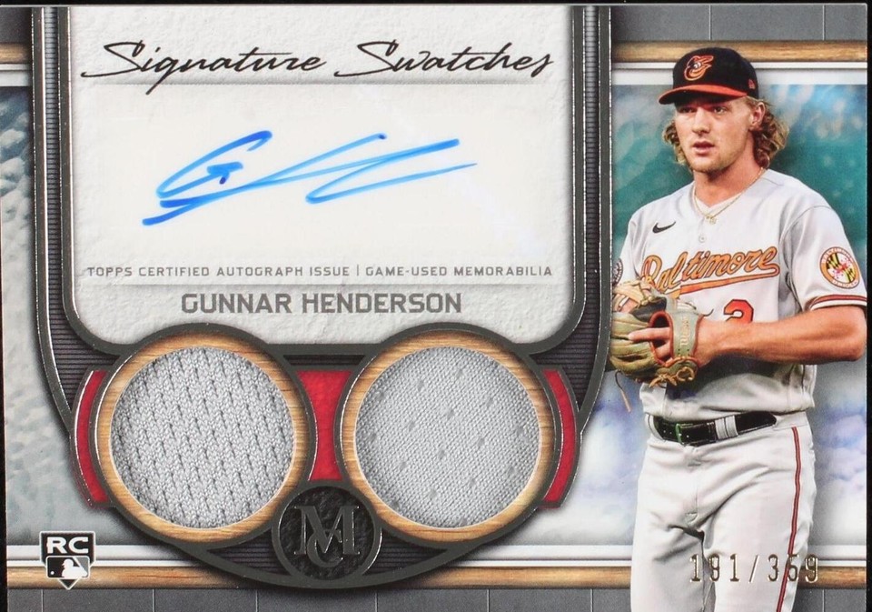 2023 Topps Museum Collection - Gunnar Henderson #SWDRA-GH - 1 of 1