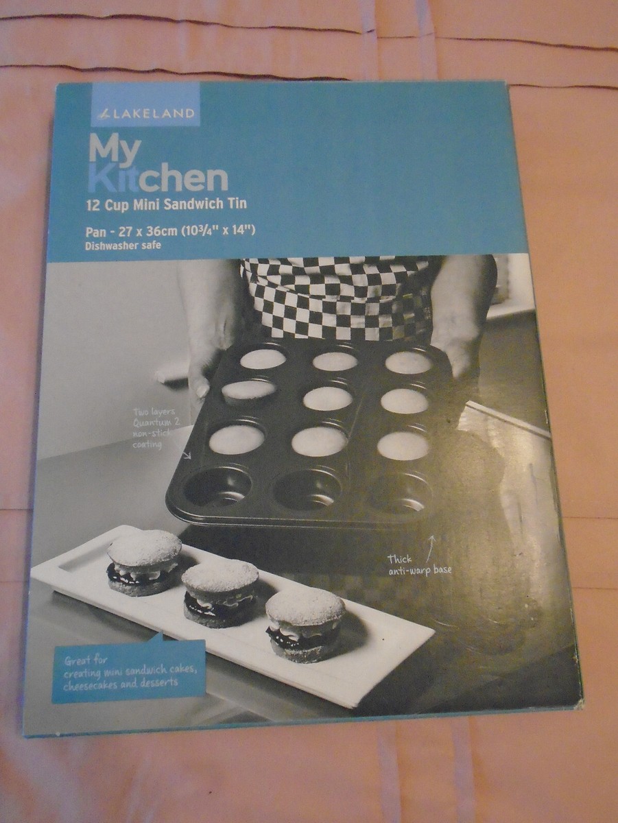 Lakeland: My Kitchen; 12 Cup Mini Sandwich Tin: BRand New/Unused:
