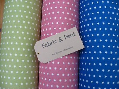 Sterne TWINKLE Baumwolle Fryetts Druck Stoff Vorhänge/Kissen/Polsterung/Basteln