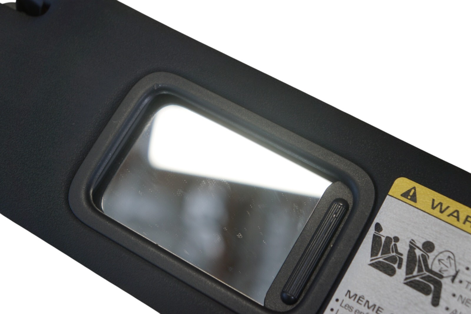 2013 - 2015 AUDI R8 COUPE FRONT BLACK LEFT & RIGHT SUN VISOR PAIR OEM 420857552D