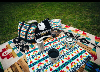 A BATHING APE x PENDLETON CUSHION クッション A BATHNIG APE Men's Goods BAPE x PENDLETON CUSHION 1J20182905 P | eBay
