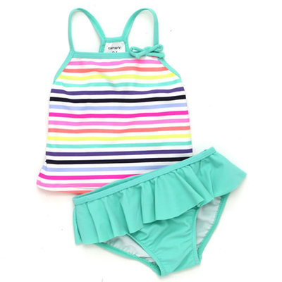 two piece swimsuit for baby girl