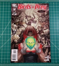 Birds of Prey #10 (2011) NM Stanley “Artgerm” Lau Cover DC Comics 1st Print