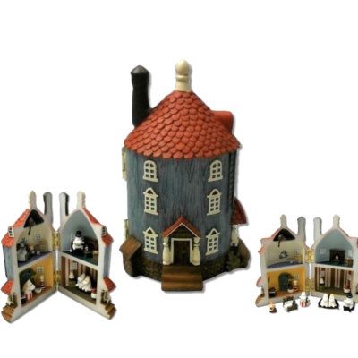ムーミン オープンハウス Moomin Open House Moomin Open House Premium Diorama Playset 5.5 in with Mini