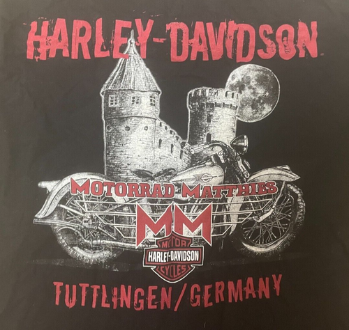 Harley-Davidson Motor Cycles Motorrad Tuttlingen Shirt Größe M - Bild 9 von 10