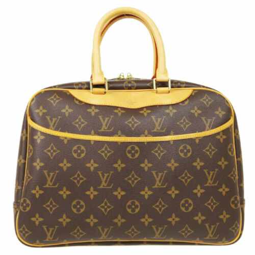 LOUIS VUITTON Monogram Deauville Hand Bag M47270 LV Auth 38427