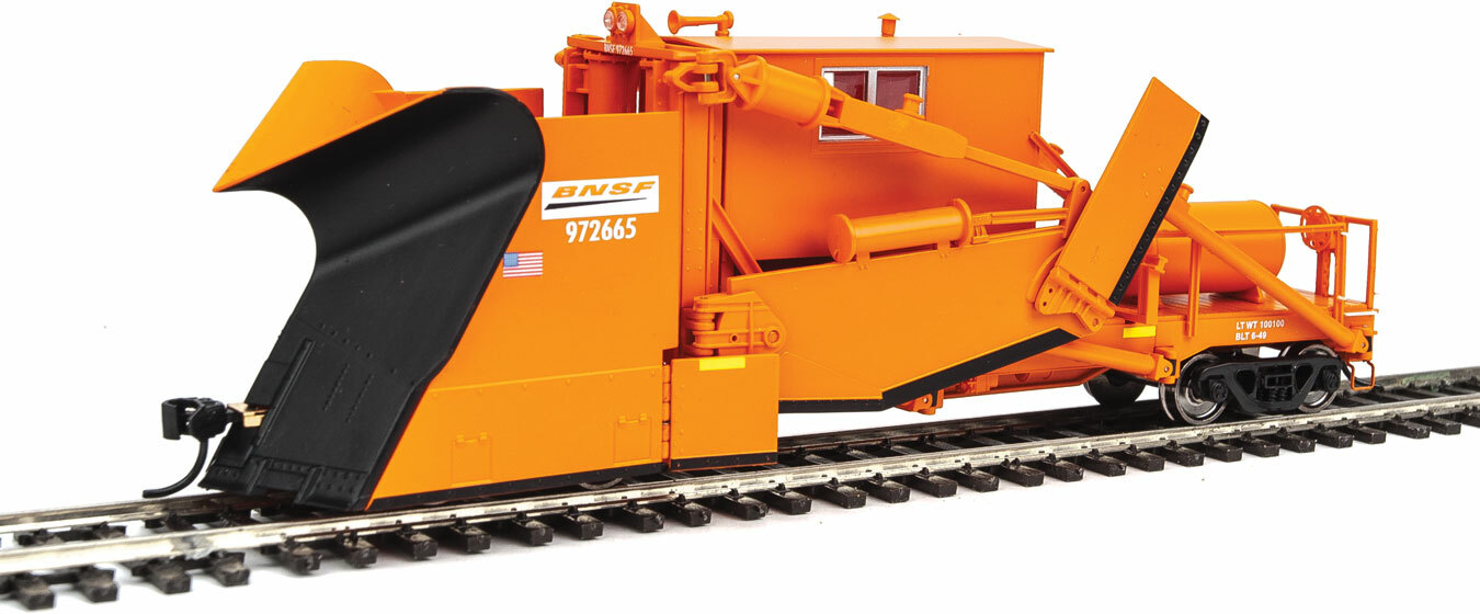 Traccia h0-Jordan SPREADER SPAZZANEVE Burlington Northern & Santa -- 110109 NUOVO Traccia h0-Jordan SPREADER SPAZZANEVE Burlington Northern & Santa -- 110109 NUOVO