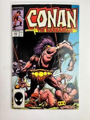 Marvel Conan The Barbarian #195 (June 1987) G+