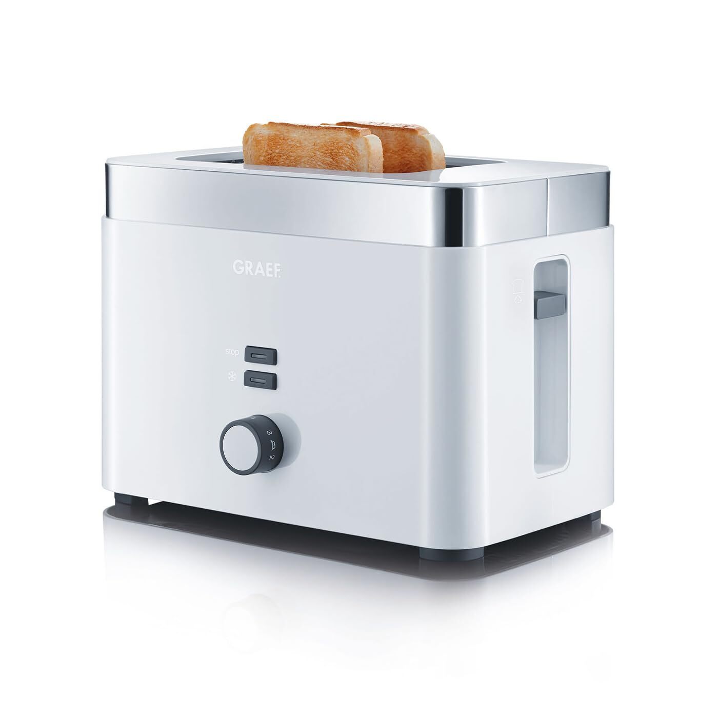 GRAEF Toaster TO 61 weiß 27 centimeters l x 18 centimeters w x 19.3 centimete...