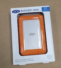 LaCie Rugged Mini 5 TB HDD External Hard Drive New Sealed