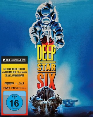 Deep Star Six - 4K Ultra HD - Mediabook # UHD+BLU-RAY-NEU