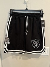 New Era Las Vegas Raiders Shorts Black Men’s Size Medium $90