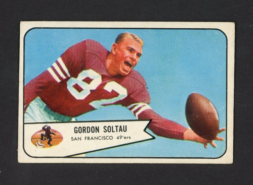 Gordon Soltau #101 1954 Bowman card