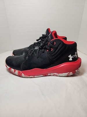 Under Armour 3024260-002 Jet '21 UNISEX Black Men 11 Women 12.5 Basketball Shoes