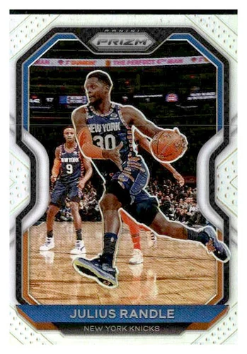 2020-21 Panini Prizm #54 Julius Randle Silver Prizms