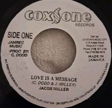 Jacob Miller Love Is A Message On Coxsone STUDIO ONE Vg+