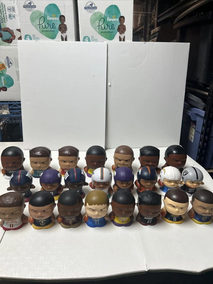 Figuras individuales NBA Jumbo Squeezmates - Lote de 25 coleccionables Foto 2 de 4