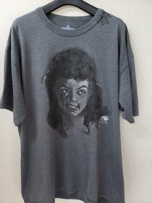Horror One-Of-A-Kind Old Clothes Remake Paint Artist Writer T-Shirt Tattoo Girl