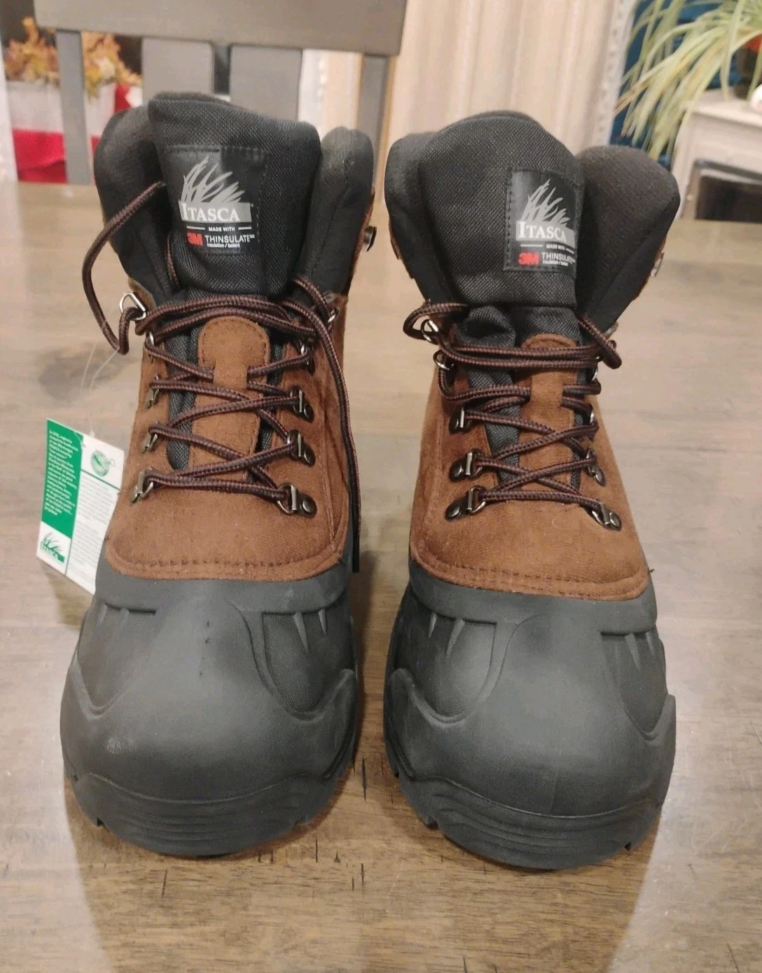 Itasca Mens Ice Breaker IV Winter Boots Thermolite Insulated Waterproof Size 11