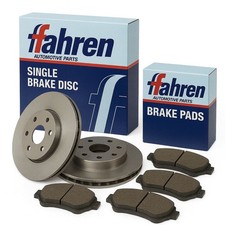Fahren Front Brake Discs & Brake Pads Set Fits Peugeot 3008 308 308 CC 308 SW