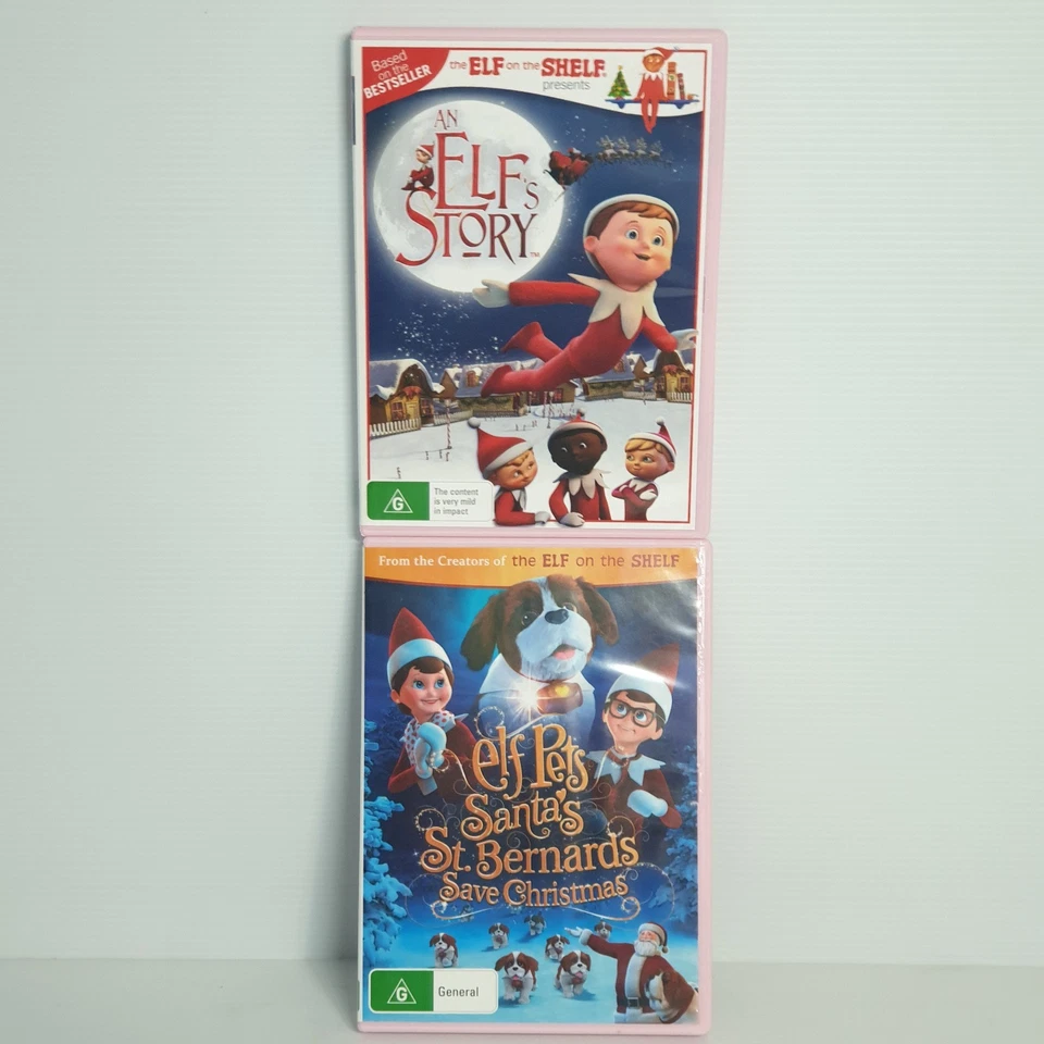Elf On The Shelf Dvd Bundle An Elf's Story  Christmas PAL Region 2,4 Elf Pets - Image 2 of 4