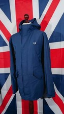 Fred Perry Parka - L/XL - Blue - Mod Casuals 60's