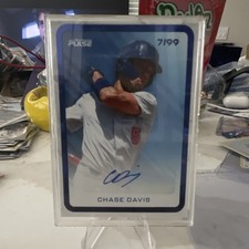 Pulse 2025 Baseball Serial Numbered Chase Davis Autograph /99 #PB-CD