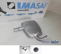Imasaf Auspuff Mitteltopf+ZubehöR für Seat Toledo 1.6+1.8+1.9 TDI+2.0 1991-1999