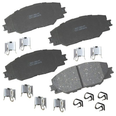 Premium Ceramic Front Brake Pads for Pontiac Vibe, Scion iM, Toyota RAV4 & More