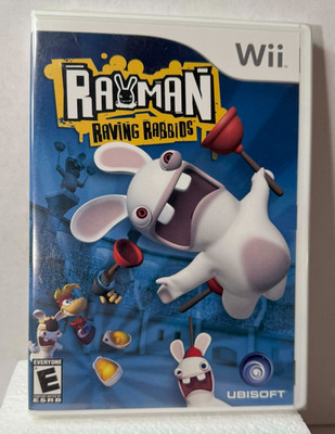 Rayman Raving Rabbids Nintendo Wii - 2006 Brand New - Factory Sealed!