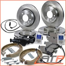 BRAKE DISCS 300 + 294 MM + PADS SET FRONT+ REAR FOR BMW 3-SERIES E46 320 328