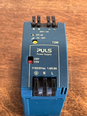 PULS Power Supply  ML70.100 100-120/240Vac