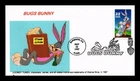 DR JIM STAMPS US COVER BUGS BUNNY LOONEY TUNES FDC GINSBURG CUSTOM CRAFTED