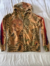 Aviator Nation Tan Tiger Hoodie XS