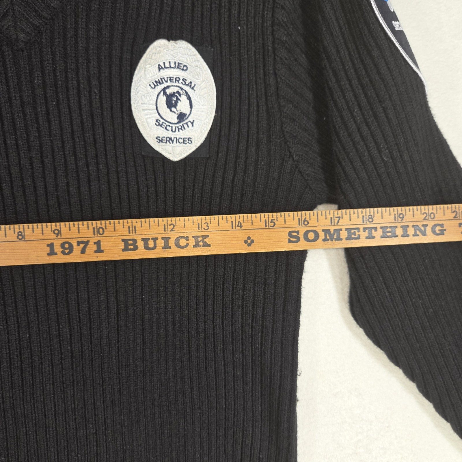 Allied Universal Security Services Black Sweater … - image 7