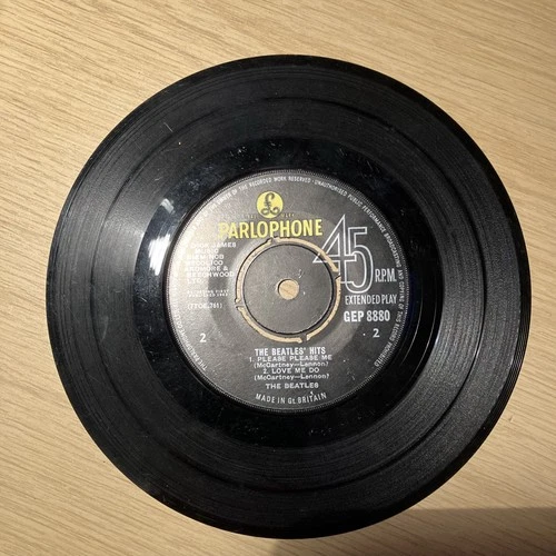 The Beatles 7" Vinyl singles  9 in total