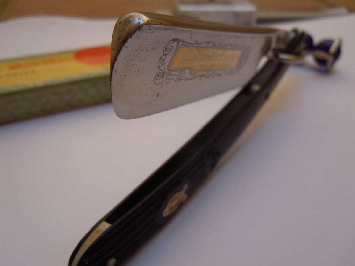 Vintage Filarmonica 13 Novodur straight razor shave ready | eBay