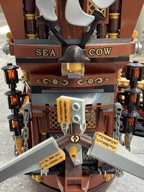 LEGO The LEGO Movie: MetalBeard's Sea Cow (70810) USED With Manual NO Minifigure