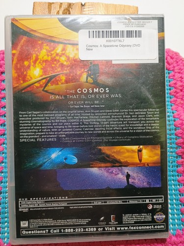 Cosmos: A Spacetime Odyssey - Complete (DVD, 2014, 4-Disc Set unopened - Picture 2 of 6