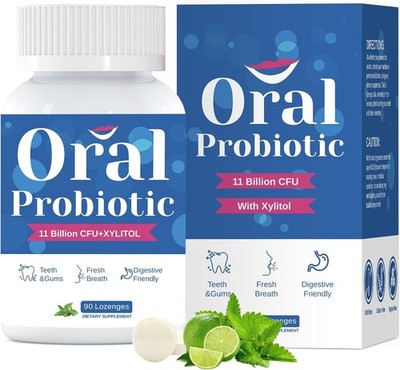 Oral Probiotics for Mouth Bad Breath for Adults - 11 Billion CFU - Oral Dental P