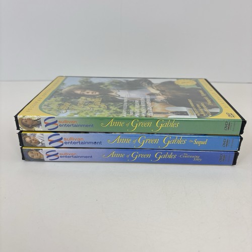 Anne of Green Gables DVD Lot Trilogy + Continuing Story 3 DVDs, Bonus Extras G3 - Picture 2 of 15