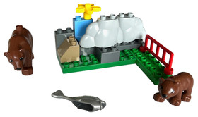 Lego Duplo #5635 Big City Zoo 4 Minifigures 12 Animals + Instructions 124/125