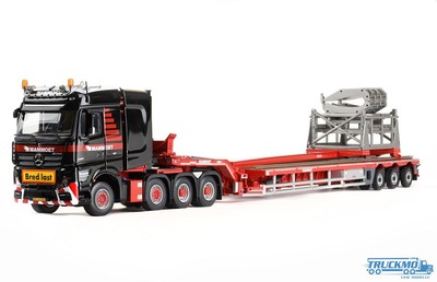 IMC Mammoet Mercedes Benz Actros 8x4 Nooteboom Super Wing Carrier 410270