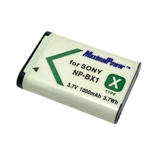 MaximalPower Battery For SONY NP-BX1 NPBX1 1000mAh CyberShot DSC-RX100 X-Type